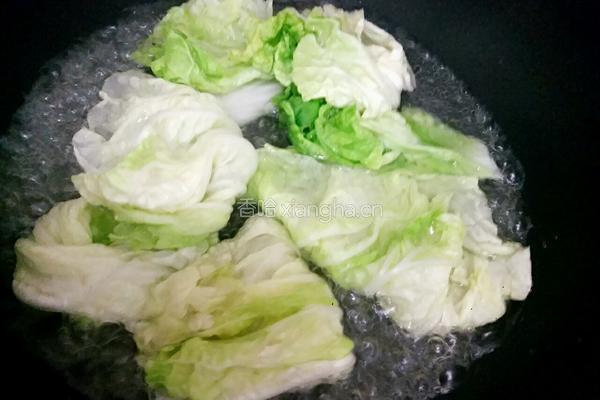 白菜包包的做法图解7