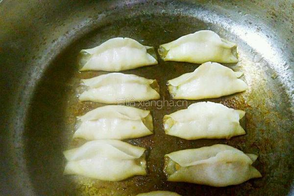 香菇鸡肉锅贴的做法图解15