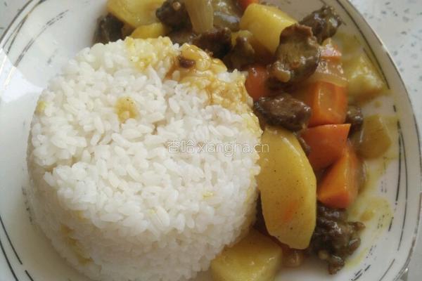 咖喱牛肉饭的做法图解8