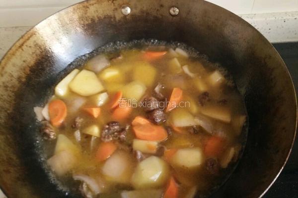 咖喱牛肉饭的做法图解6