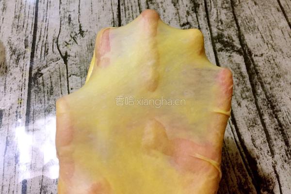 中种南瓜花环面包的做法图解9