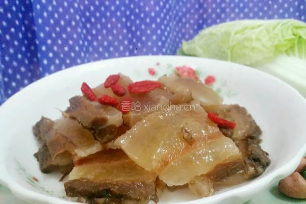 手撕腊肉的做法图解7