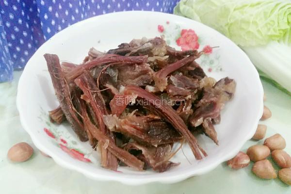 手撕腊肉的做法图解9