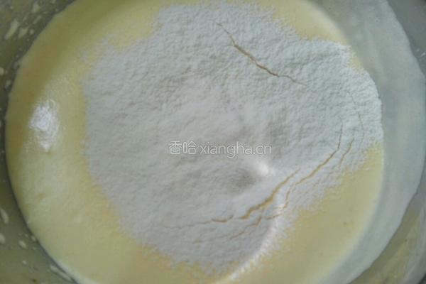 卡仕达注心蛋糕的做法图解4