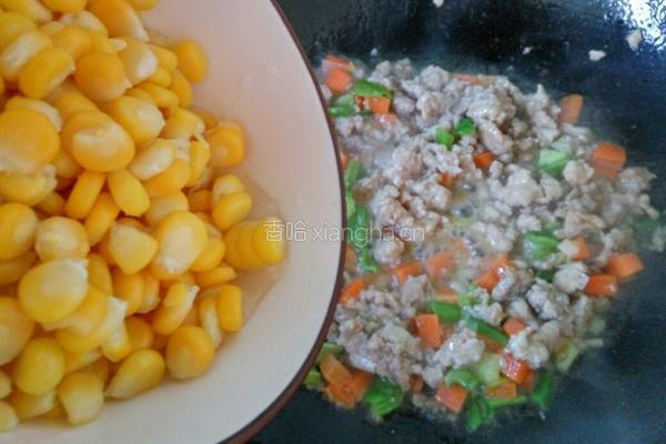 肉末玉米粒的做法图解9