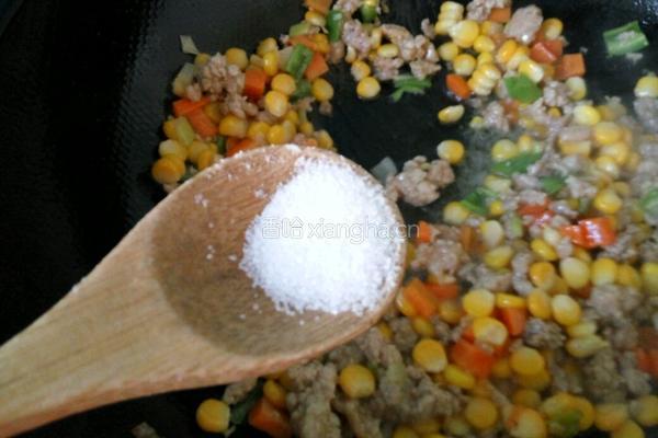 肉末玉米粒的做法图解10