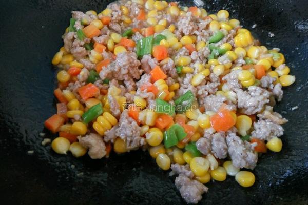 肉末玉米粒的做法图解11