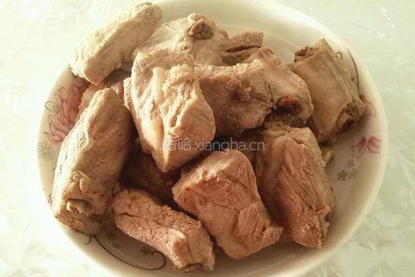 腐乳炖排骨的做法图解5