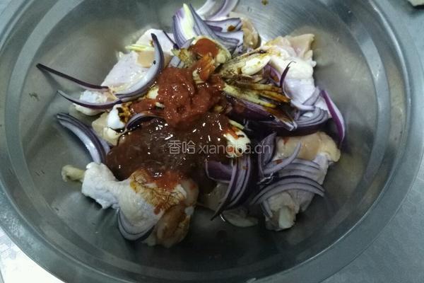 蒜蓉酱烤鸡小腿的做法图解5