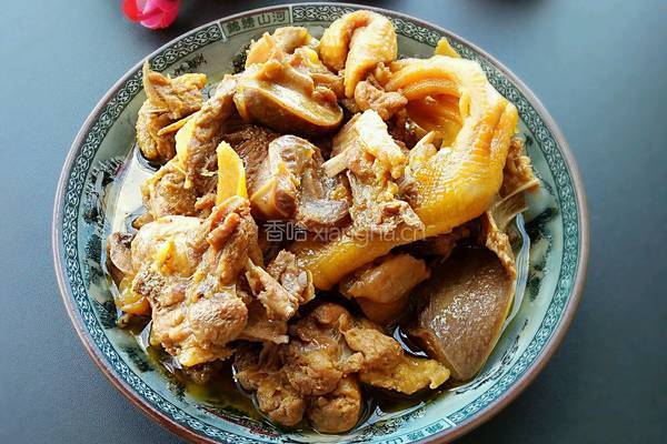 鸭胗炖鸭肉的做法图解7