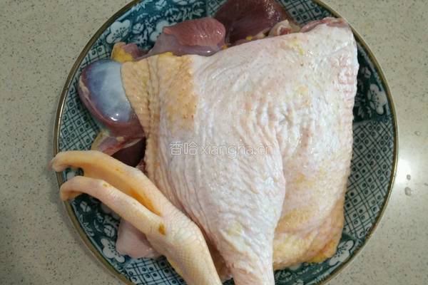 鸭胗炖鸭肉的做法图解1