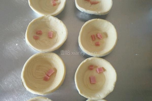 火腿粒蛋挞的做法图解10