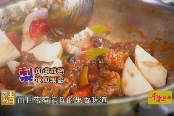 CCTV7食尚大转盘 番茄牛腩的做法图解4