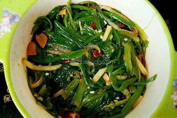 凉拌菠菜的做法图解6