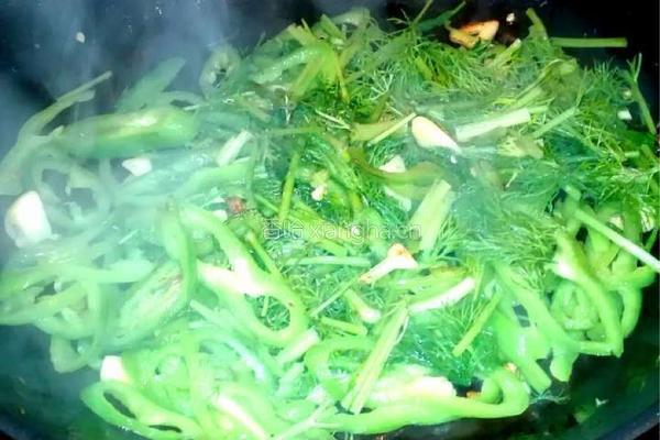 茴香小炒蛋的做法图解6