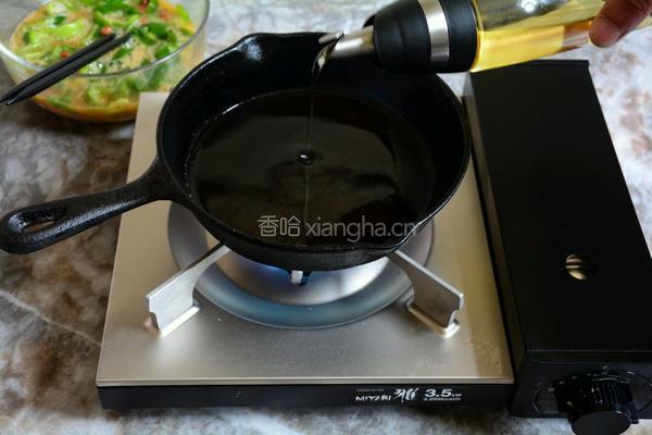 盐豆煎鸡蛋的做法图解5