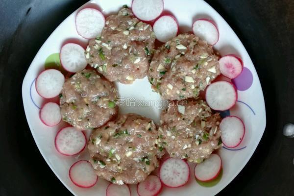 清蒸肉饼子的做法图解7