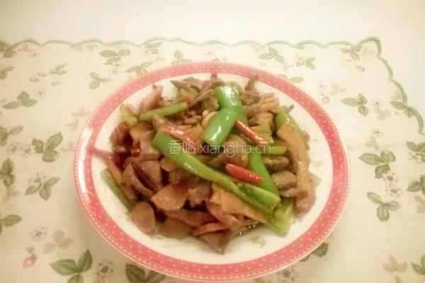 泡椒炒猪肝的做法图解7