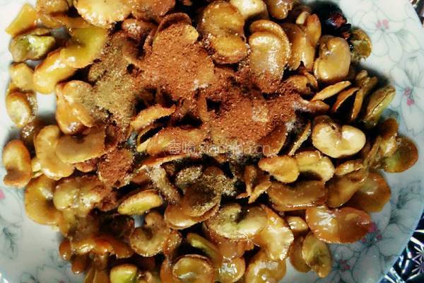 香酥兰花豆的做法图解5