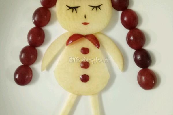 大辫子的害羞女孩的做法图解6