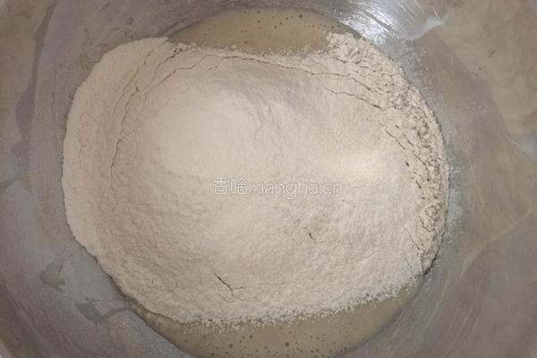 香蕉牛奶松饼的做法图解4