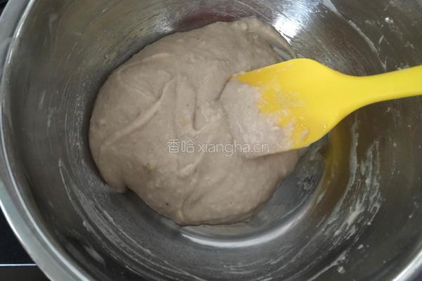 香蕉牛奶松饼的做法图解5