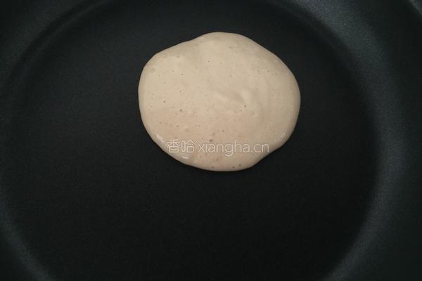香蕉牛奶松饼的做法图解8