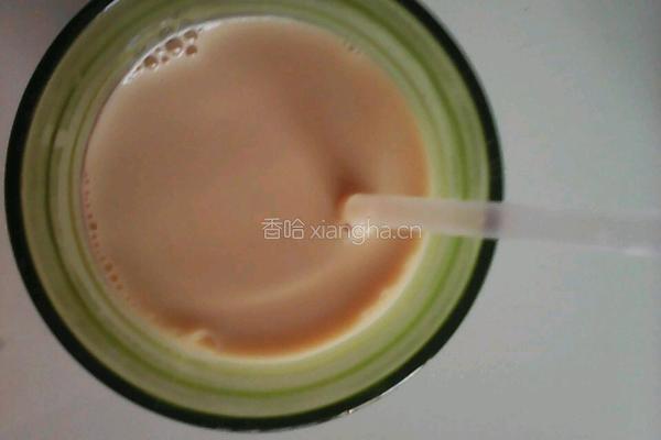 自制简易奶茶的做法图解6