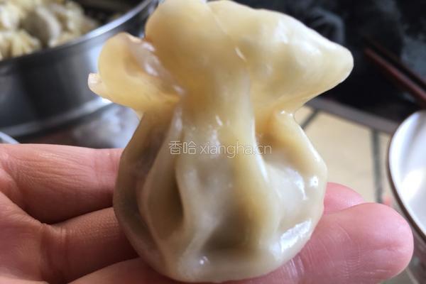 香菇木耳猪肉小笼包的做法图解8