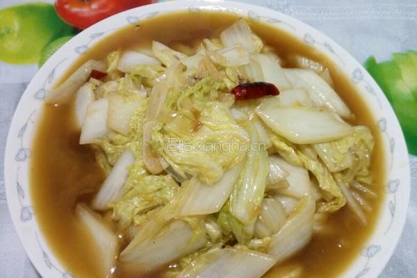 酸辣白菜的做法图解6