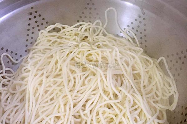 咖喱炒面的做法图解3