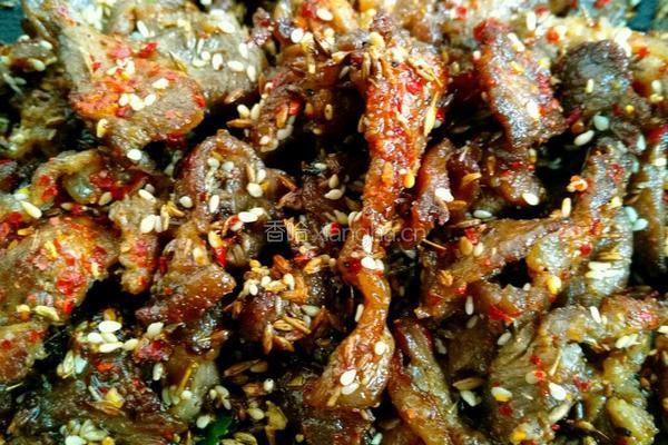 铁锅干巴孜然羊肉的做法图解13