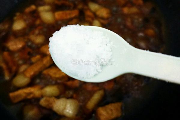 凉粉烧肉的做法图解11
