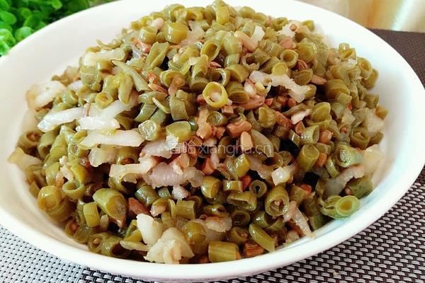 酸豆角炒肉沫的做法图解8