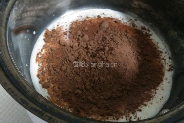 巧克力慕斯蛋糕的做法图解4