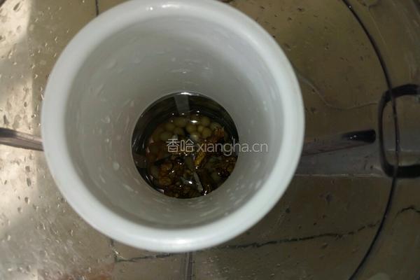 核桃豆浆的做法图解4
