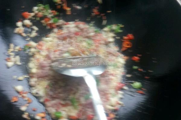 柚子皮炒肉末的做法图解4