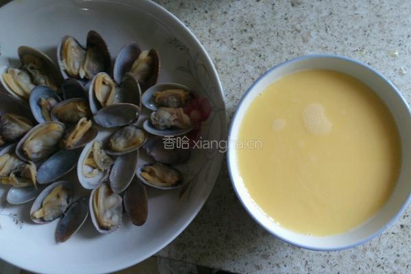 海鲜蒸蛋的做法图解1