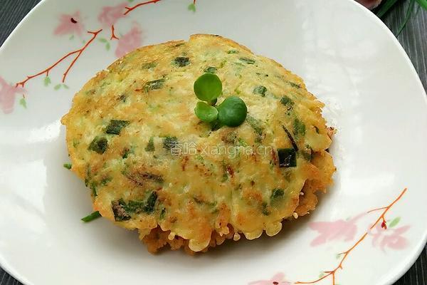 青萝卜丝鸡蛋饼的做法图解8