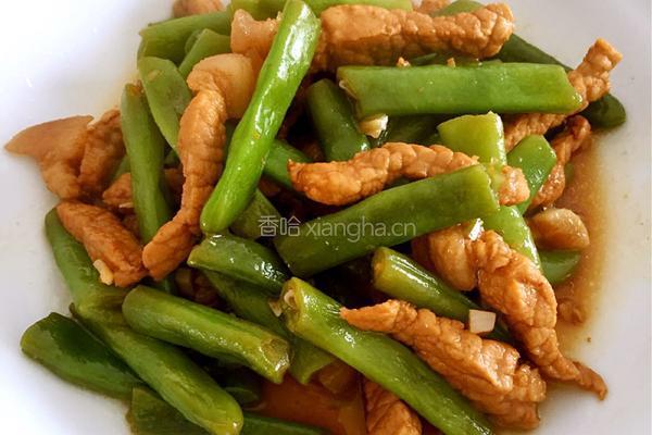 四季豆炒猪肉的做法图解7