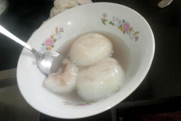 快速豆沙汤圆的做法图解13