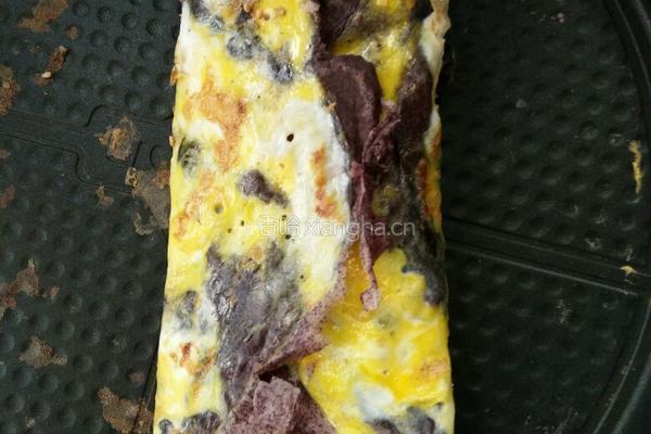 黑米煎饼的做法图解6