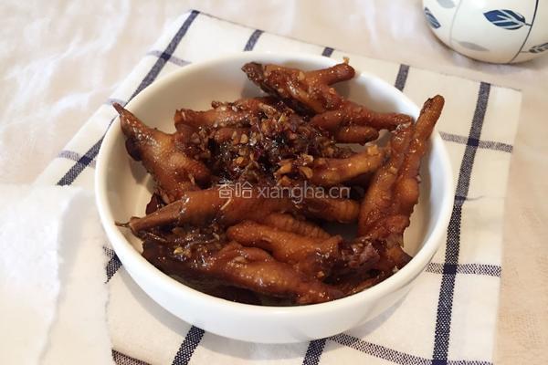 蒜香鸡爪的做法图解10