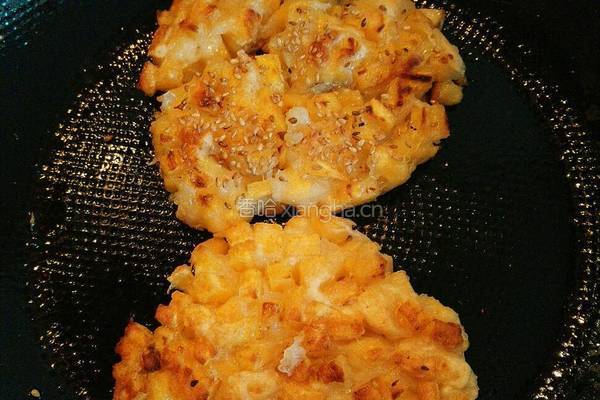 红薯粒饼的做法图解9