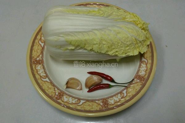 酸辣娃娃菜的做法图解1