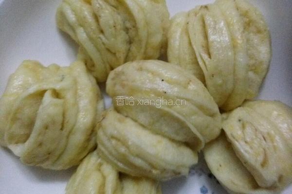 南瓜花卷的做法图解9