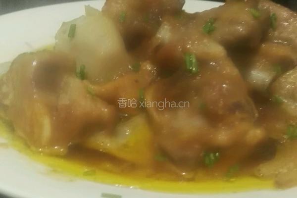 排骨烩芋头