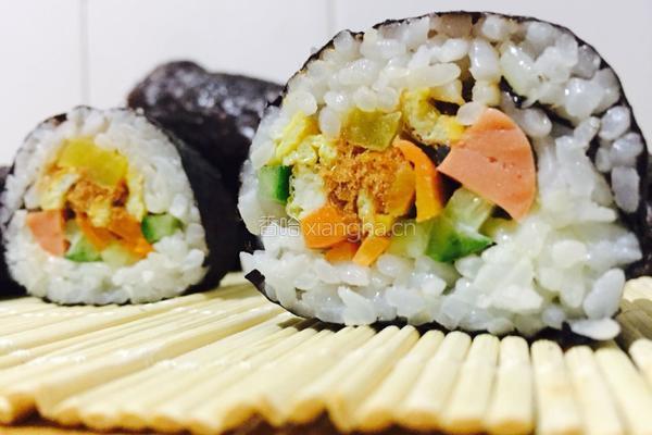 紫菜包饭的做法图解5