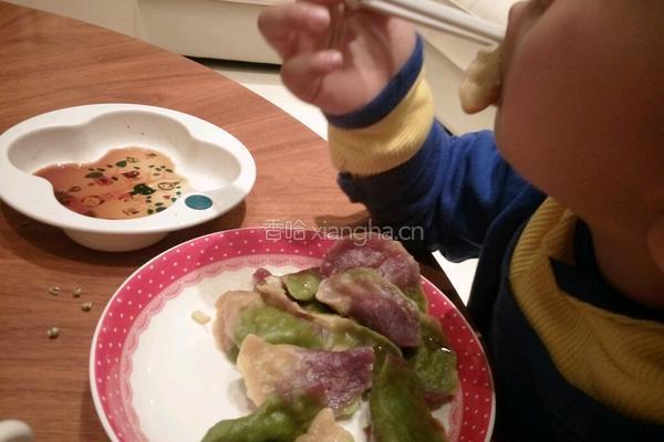 彩色饺子的做法图解19