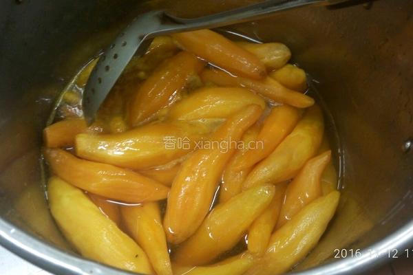 吊烧地瓜的做法图解2